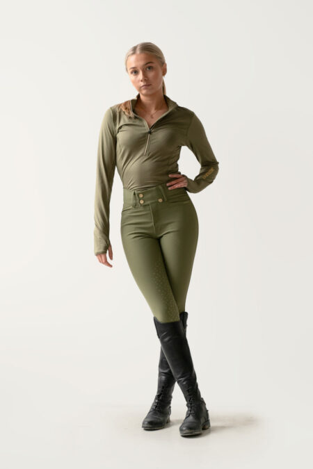 Pomme Nellie Breeches Classic, Olive