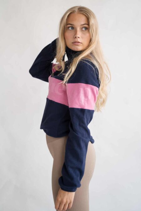 Pomme Alix Navy/Pink, Fleece