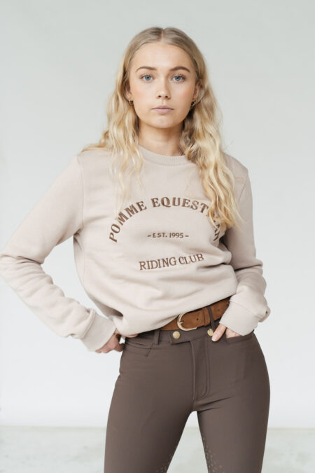 Pomme Club Collection Cobblestone, Crewneck