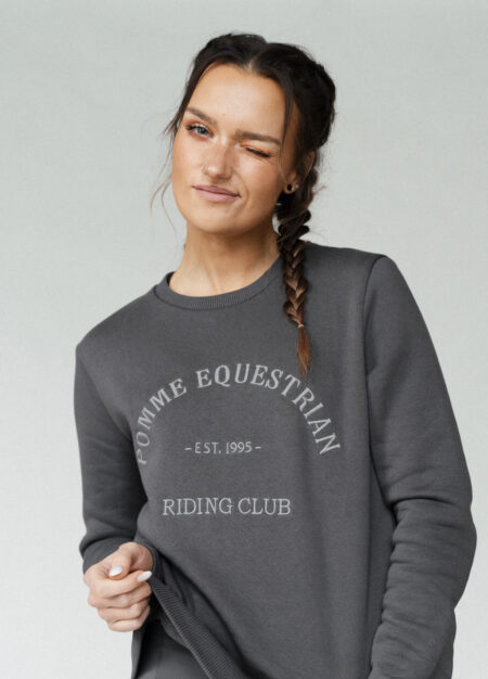 Pomme Club Collection Dark Shadow, Crewneck