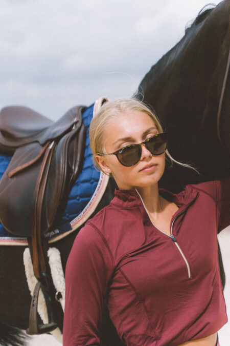 Pomme Paris Soft Zip, Burgundy