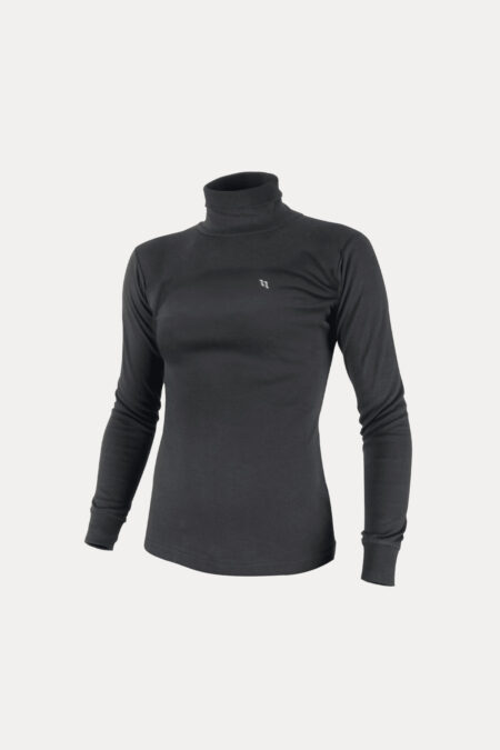 Back on Track, Womens Skivvy, Black