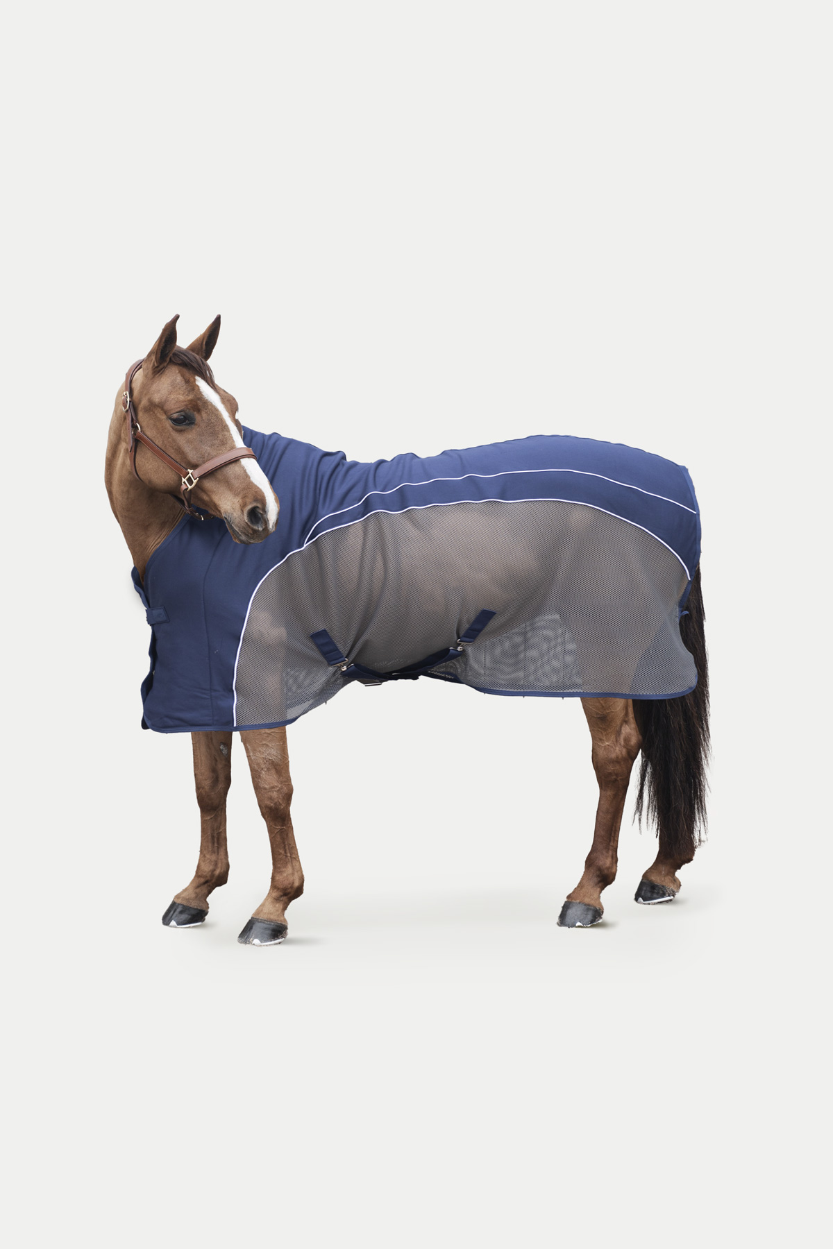 Tapis isotherme Amiko Essential, bleu marine/gris