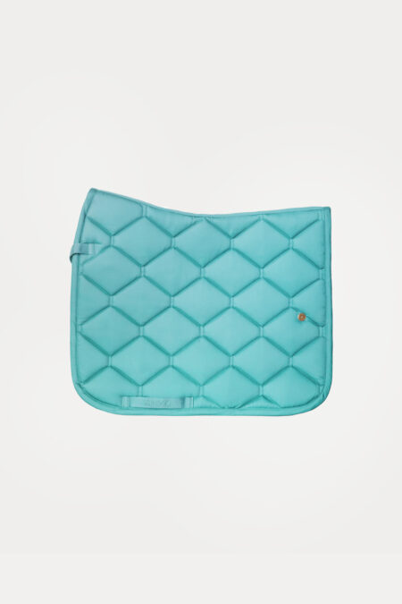 Amiko Dressage Saddle Pad, Teal Green