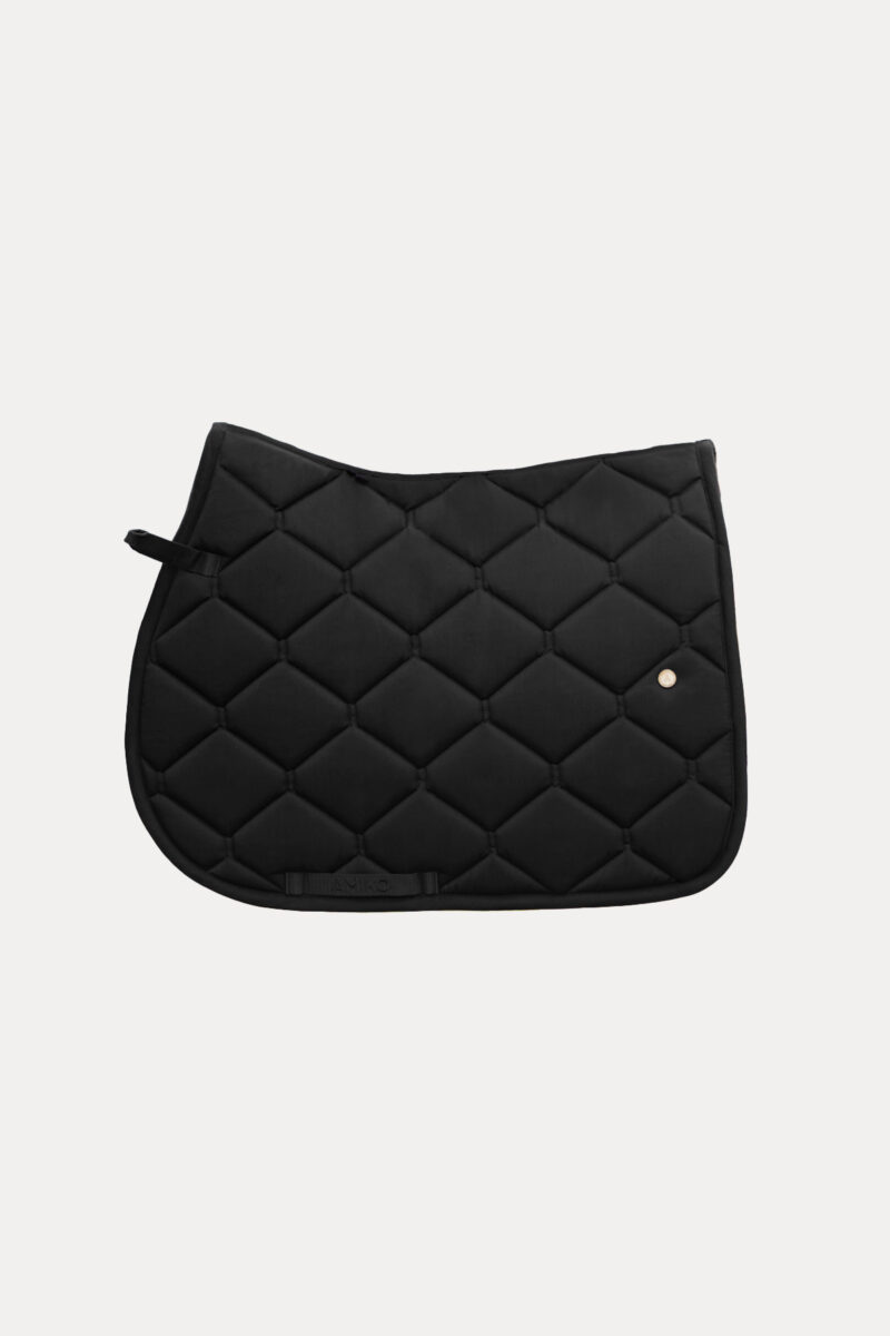 Amiko Essential Jumping Saddle Pad, Black