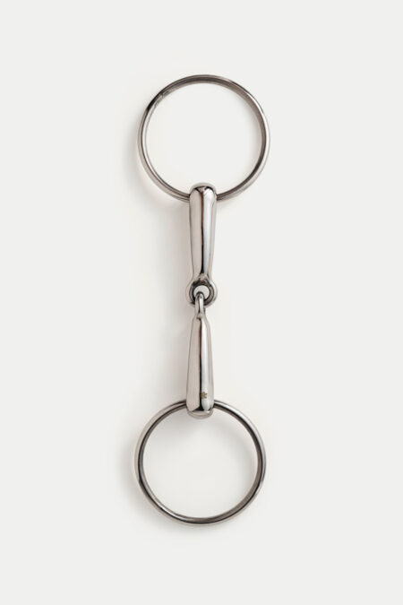 Bocca Bits, Elena Hollow Mouth Race Snaffle 75mm Rings