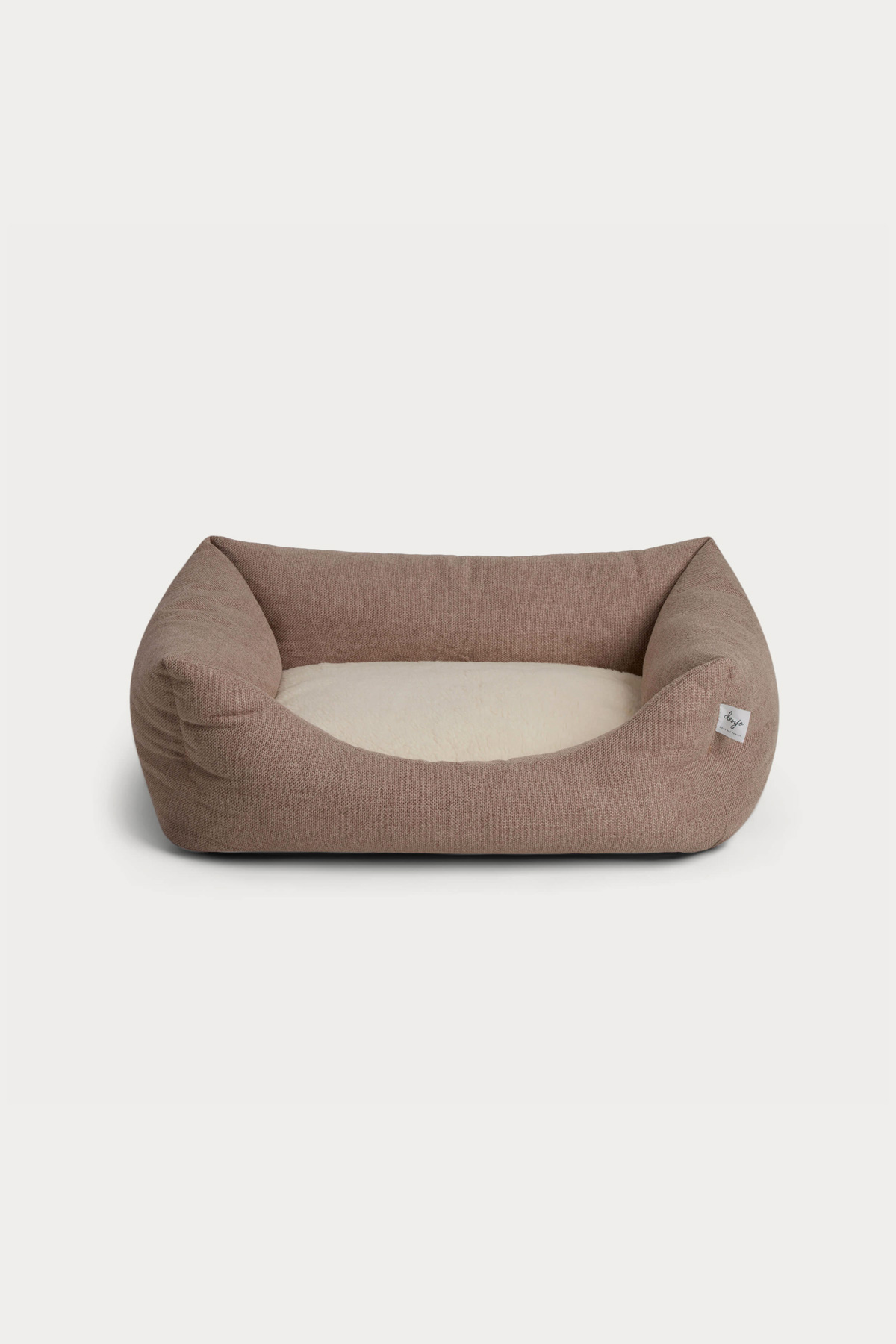 Denjo Hundar, Hundbädd Teddy Lounge Äkta Taupe