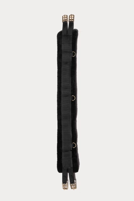 Amiko Allround Girth, Black with Black Fur