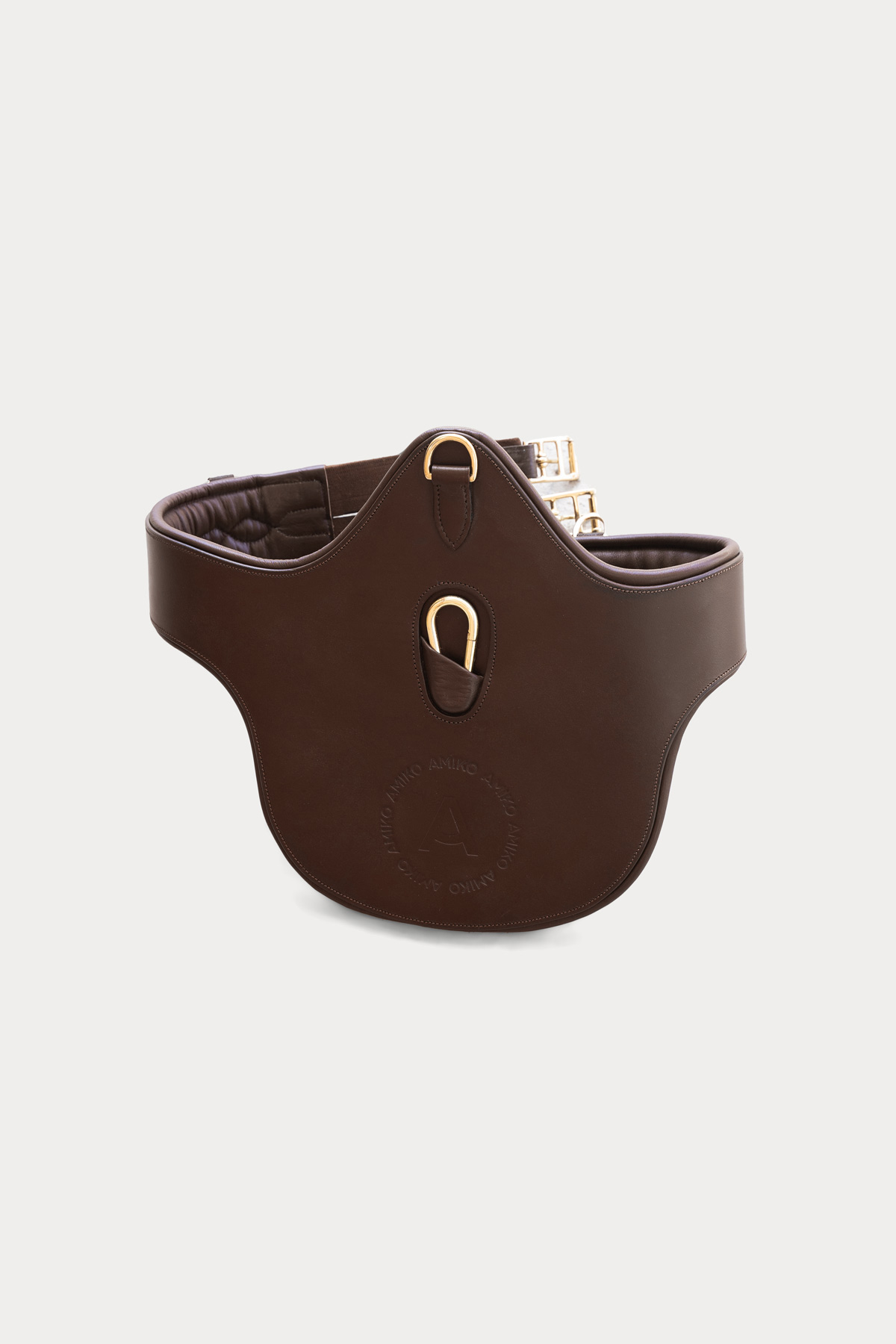 Amiko Essential Guard Girth Leather, Brown