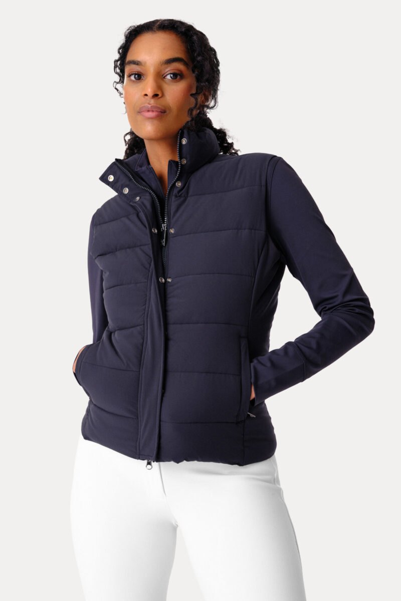 PS van Zweden, Joan gewatteerd vest, marineblauw