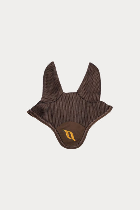 Back on Track, AirFlow Horse Bonnet, Brown