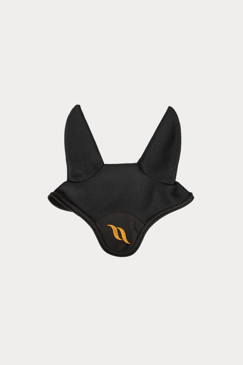 Back on Track, Bonnet AirFlow pour cheval, noir