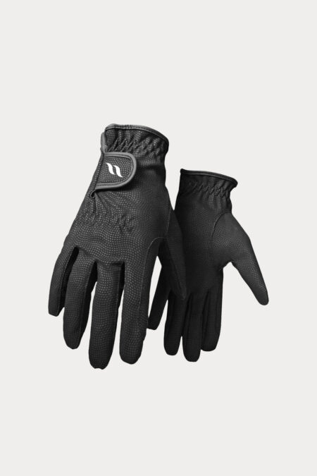 Back on Track, Riding Gloves, Black