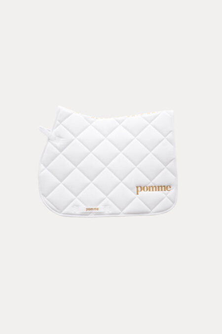 Pomme Saddle Pad Jump, White