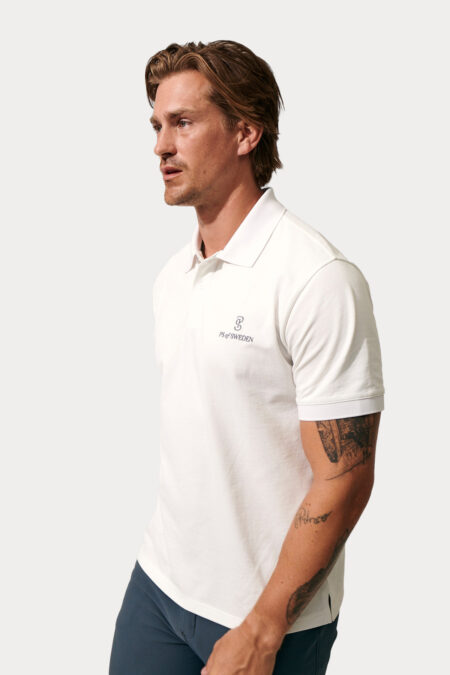 PS of Sweden, Lucas Pique Polo, White