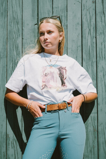 Pomme Madison Tee Short Sleeve, White