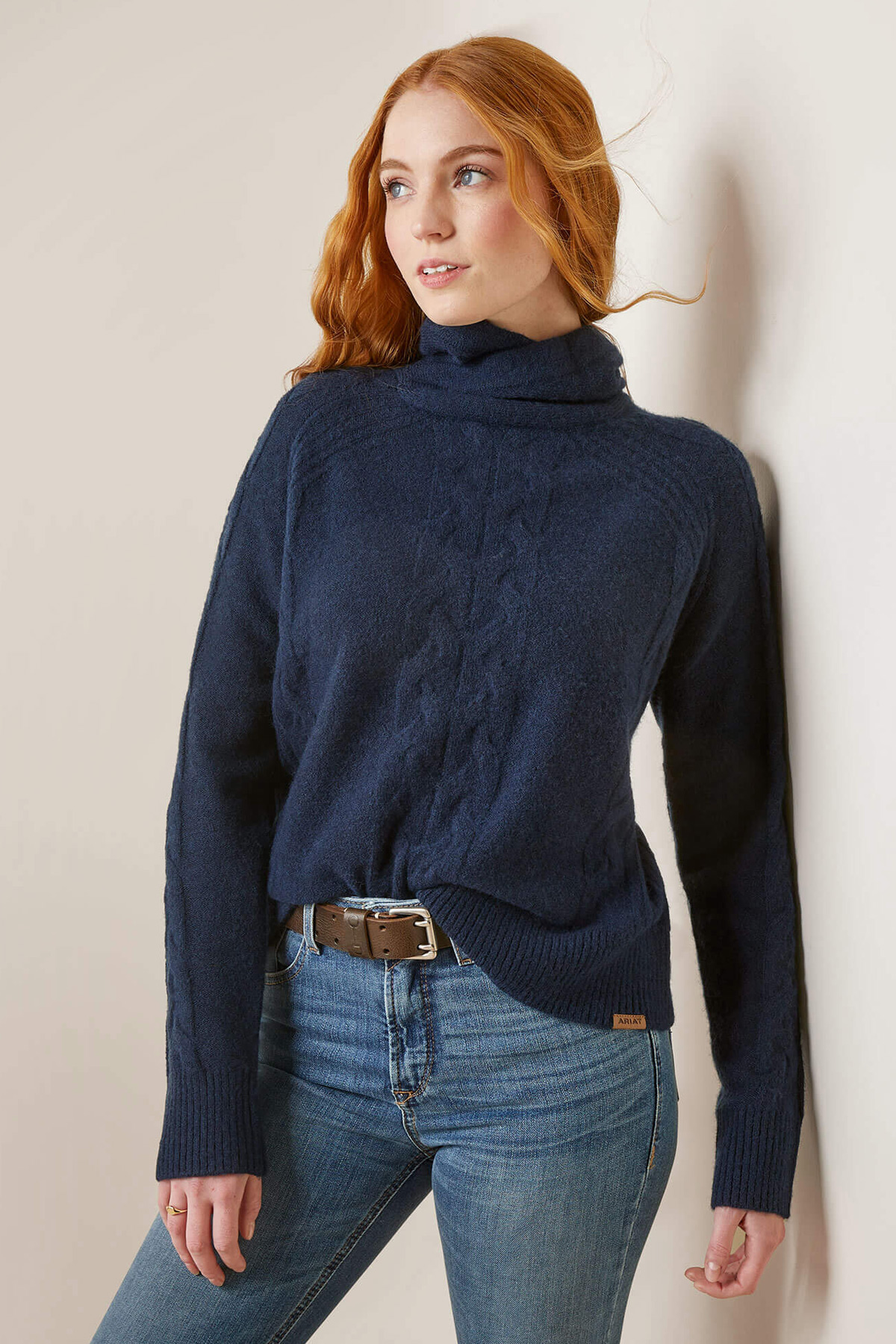 Ariat, Novato Pullover, Marineblau Heather