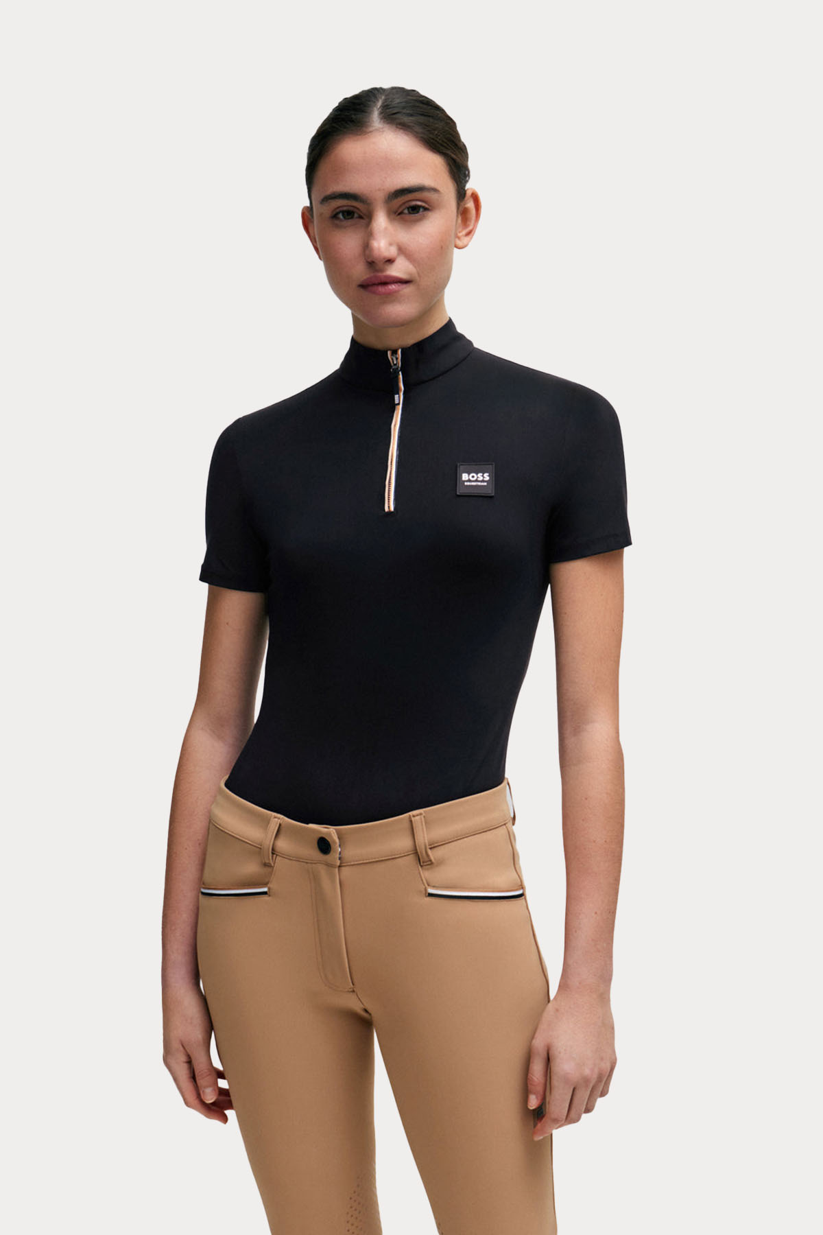 Hugo Boss, Mila Training Shirt Signature, Black