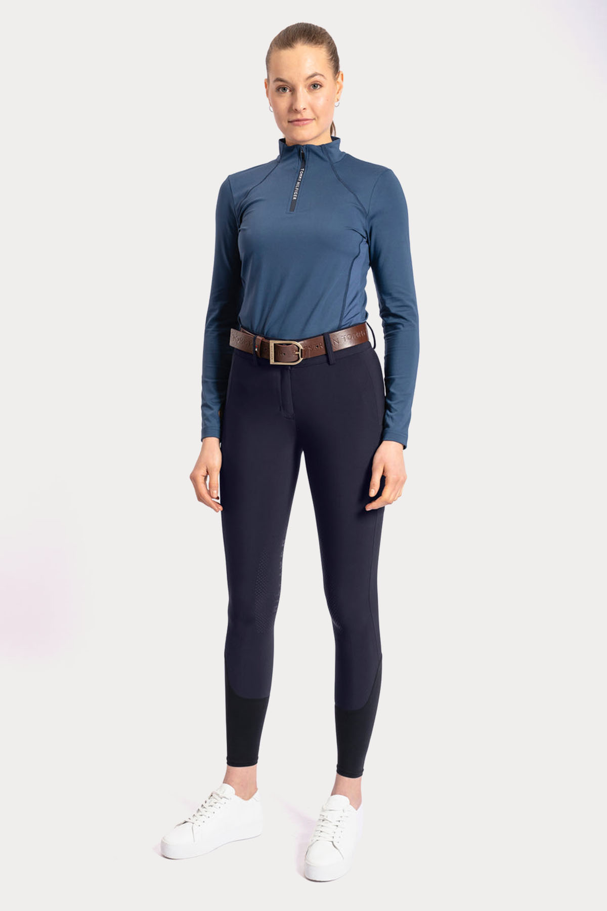 Tommy Hilfiger, Geneva Ganzjahresreithose Full Grip, Desert Sky