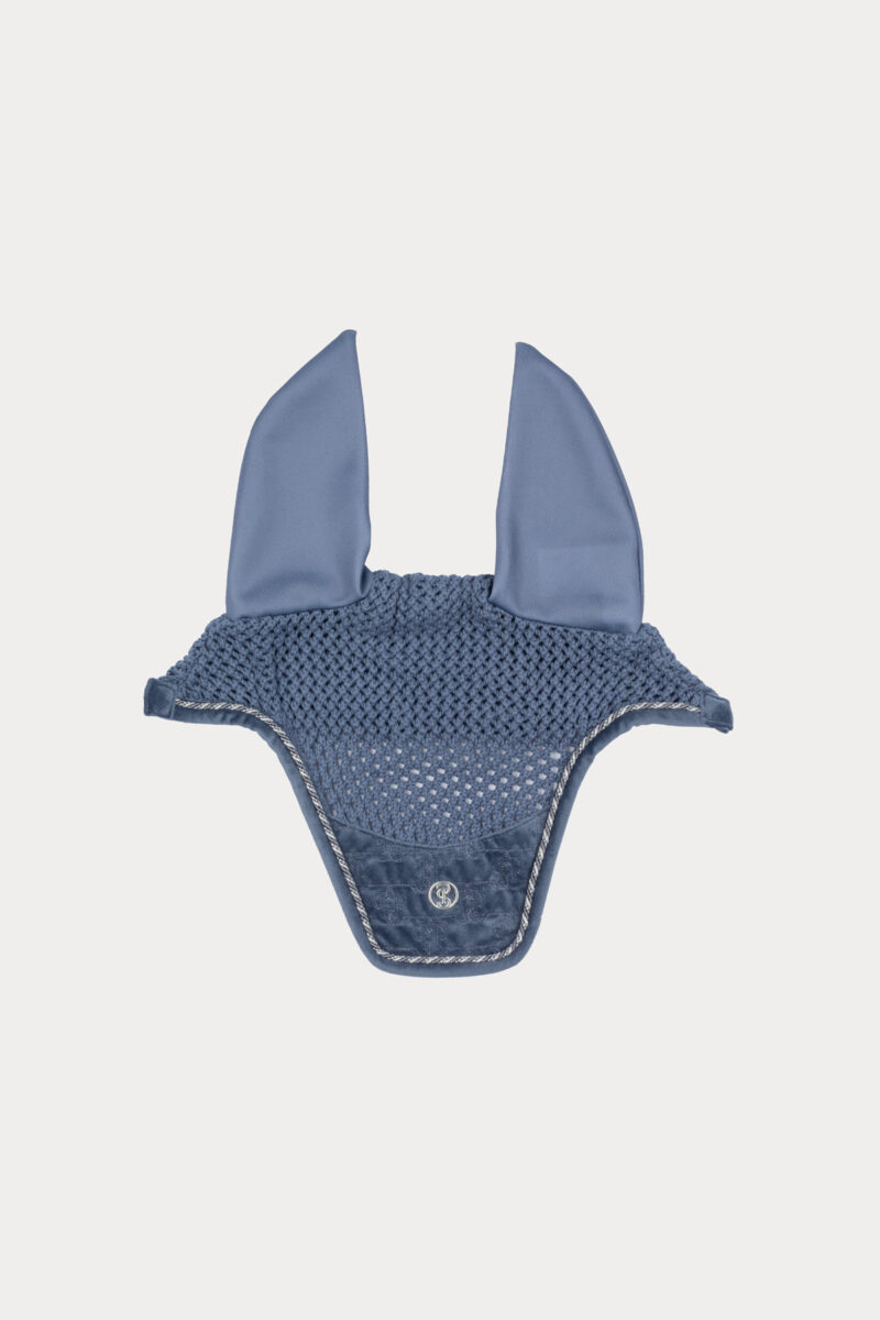 PS van Zweden, Vliegenhoed Fluwelen Monogram, Mistblauw