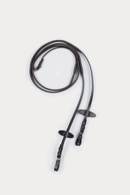 PS of Sweden, Rubber Reins, Brown Leather