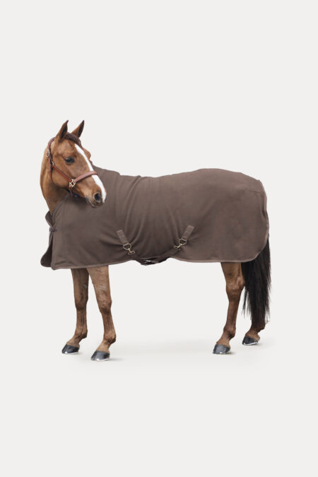 Amiko Fleece Rug, Deep Taupé