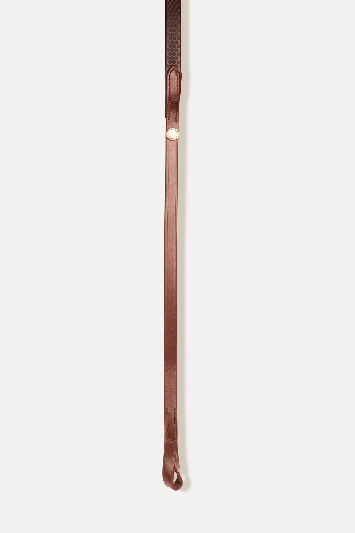 Amiko Essential Rubberen Teugels Loop, Cognac