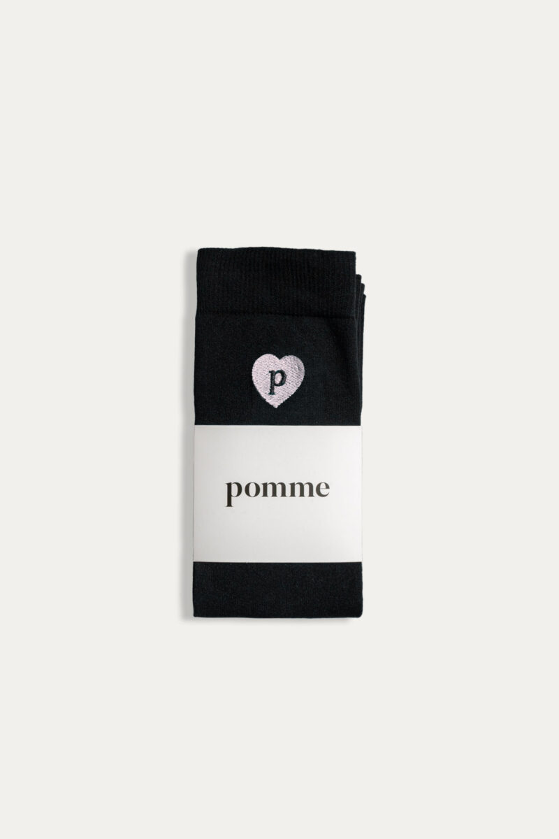 Chaussettes Pomme Noires