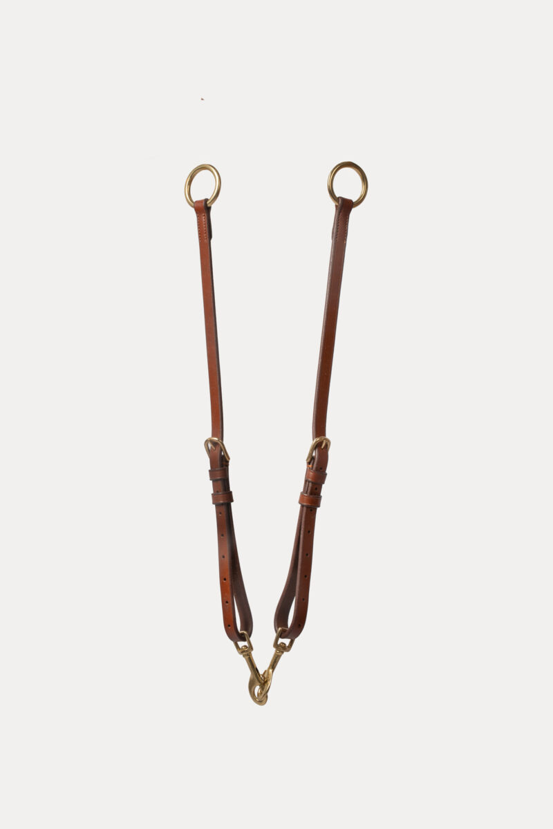 Amiko Essential Running Martingale Attachment, Cognac