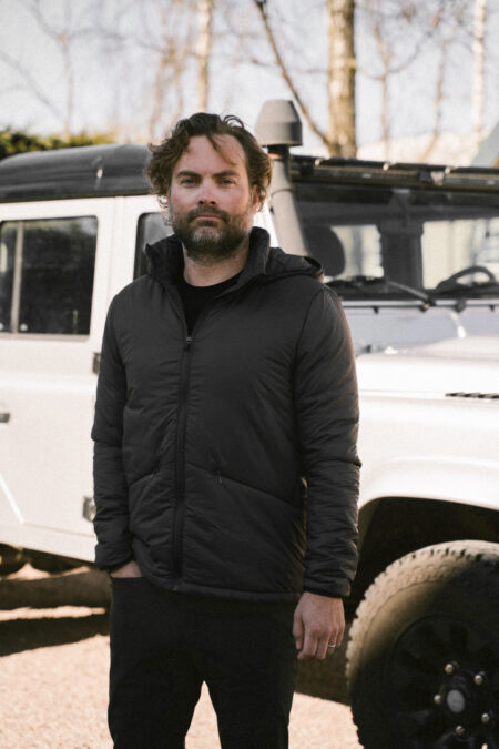 Amiko Man Carl Lightweight Jacket, Black