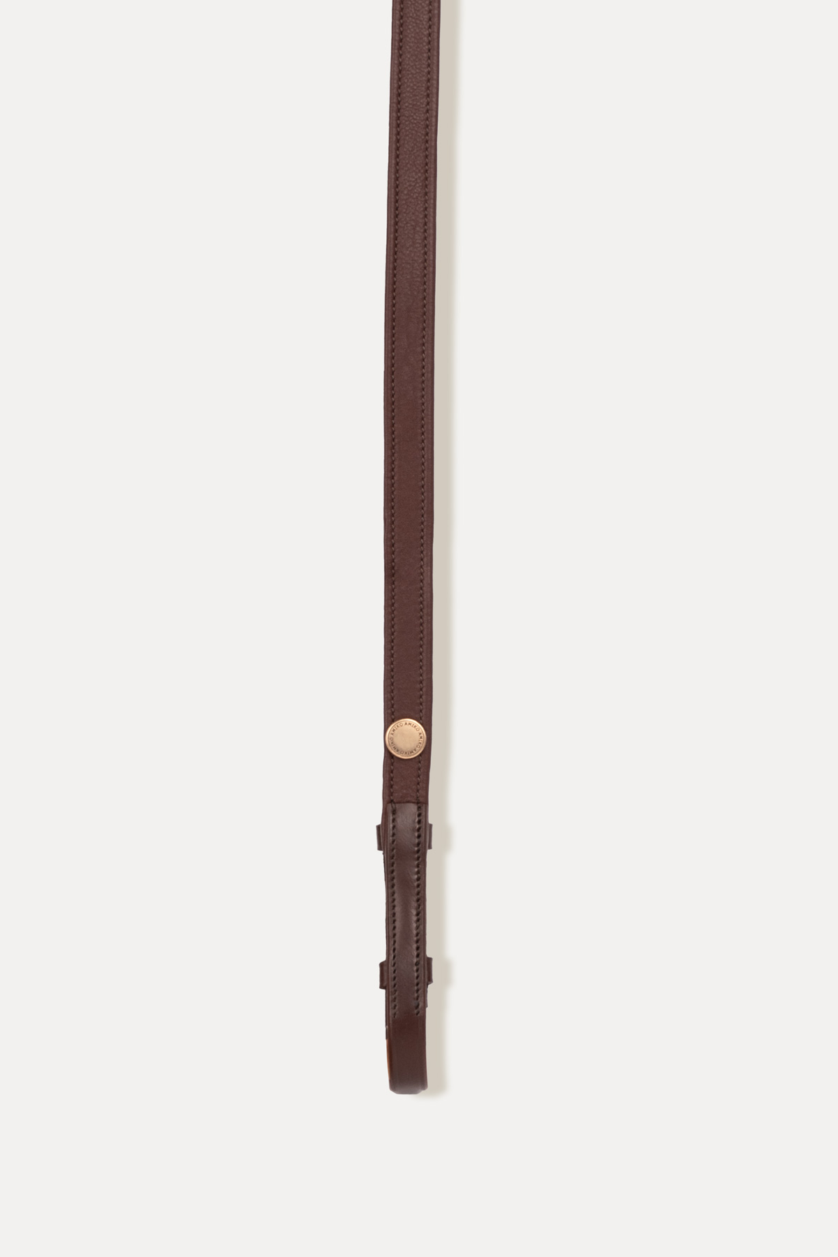 Amiko Essential Leather Reins, Havana Brown