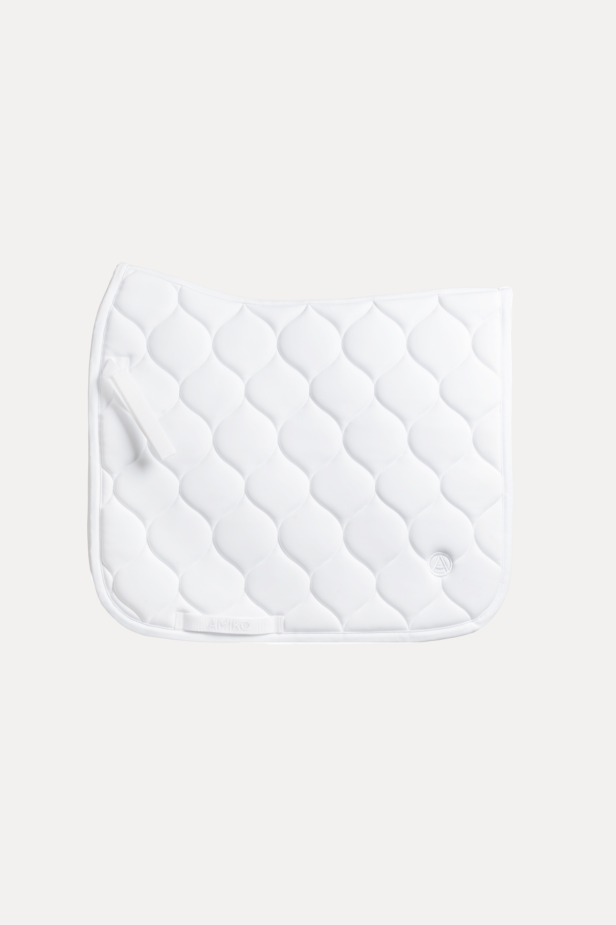 Tapis de selle de dressage Amiko Performance, blanc