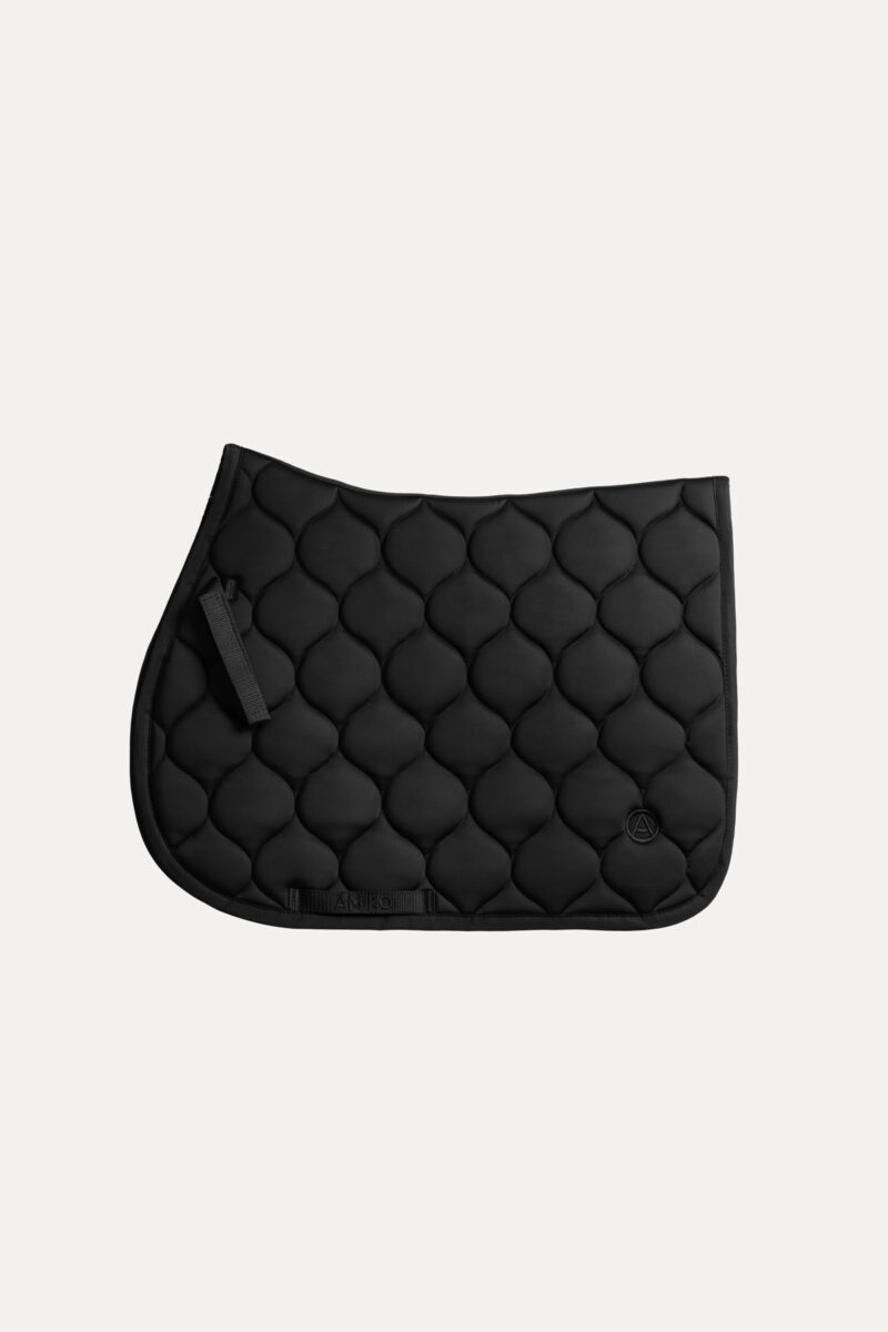 Amiko Performance Jumping Saddle Pad, Black