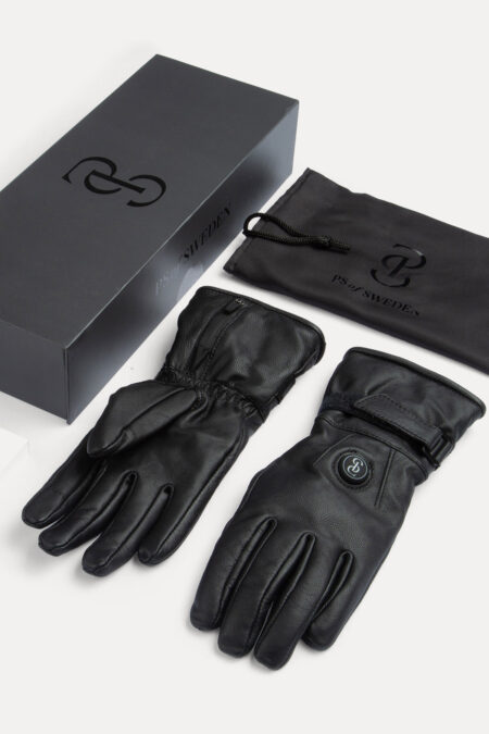PS of Sweden, Heated Riding Gloves, Black