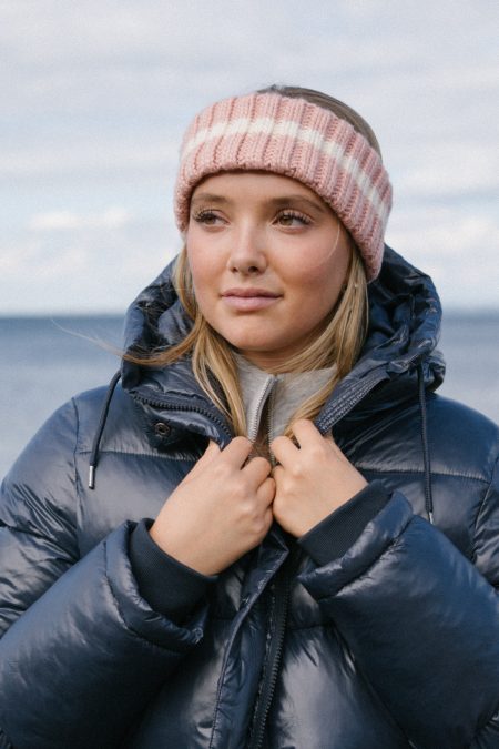 Pomme  Lily Headband, Pink/Creme