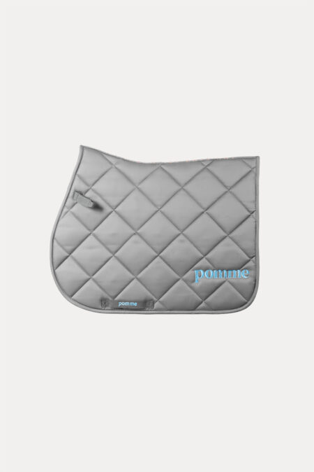 Pomme Saddle Pad Jump, Grey/Blue