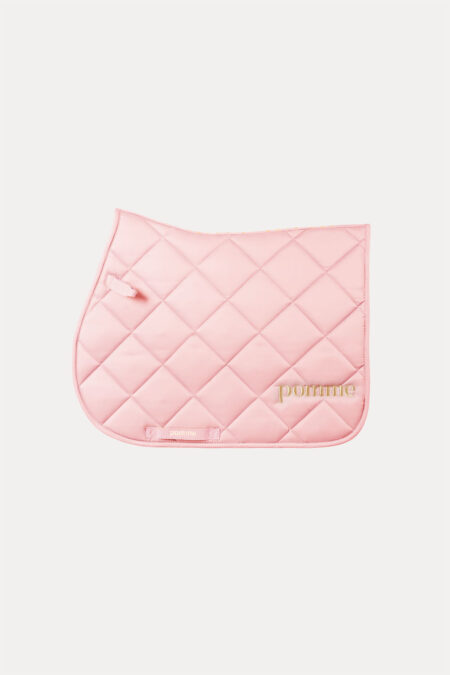 Pomme Saddle Pad Jump, Light Pink/Beige