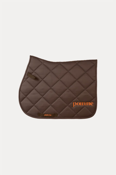 Pomme Saddle Pad Jump, Brown/Orange