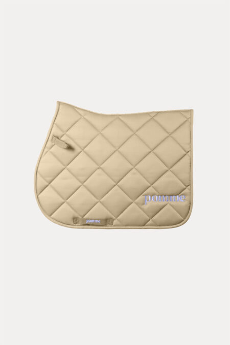 Pomme Saddle Pad Jump, Sand/Lavender