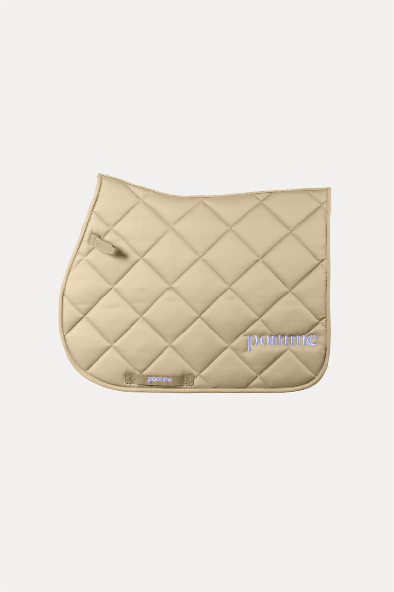 Pomme Saddle Pad Jump, Sand/Lavender