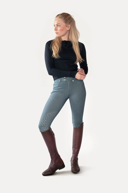 Pomme Nellie Breeches Bling, Denim