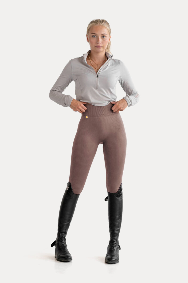 Pomme Wendy Deep Taupé, Riding Leggings