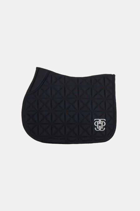PS of Sweden, Diamond Quilt Saddle Pad Jump, Black