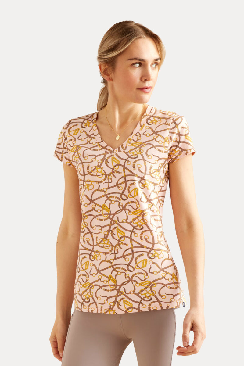 Ariat, T-shirt Bridle, Rose Blushing