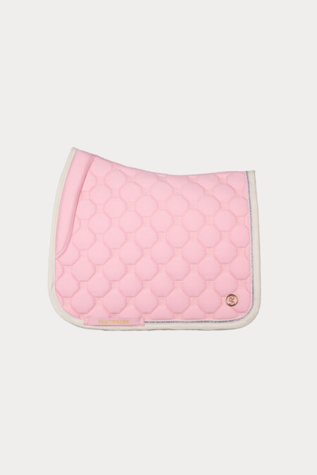 PS of Sweden, Dressage Saddle Pad Vintage Monogram, Hortensia Pink