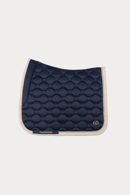 PS of Sweden, Saddle Pad Dressage Vintage Monogram, Navy