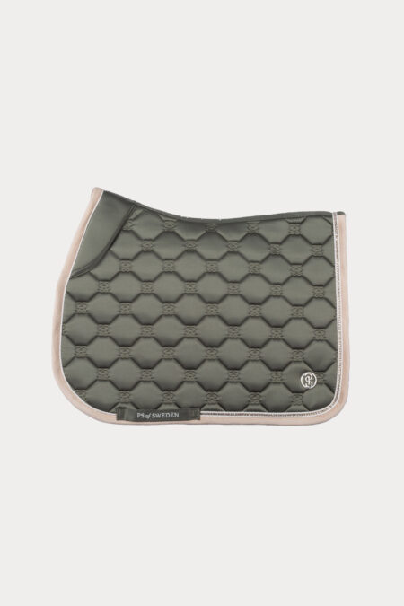 PS of Sweden, Saddle Pad Jump Vintage Monogram, Mist Green
