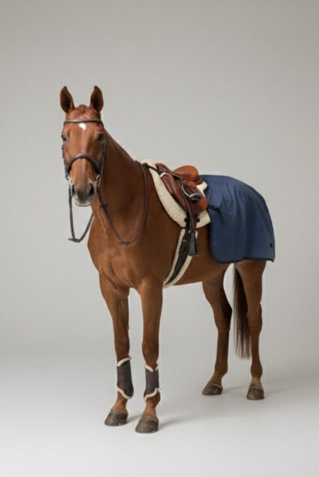 Amiko Loin Rug Reflective, Blue