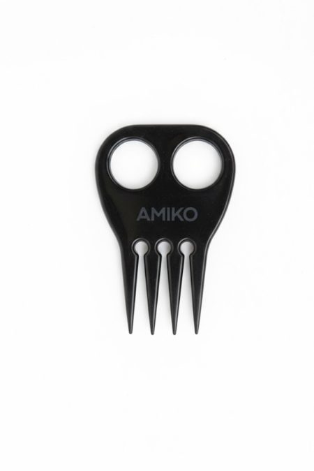 Amiko Braid Aid Comb, Black