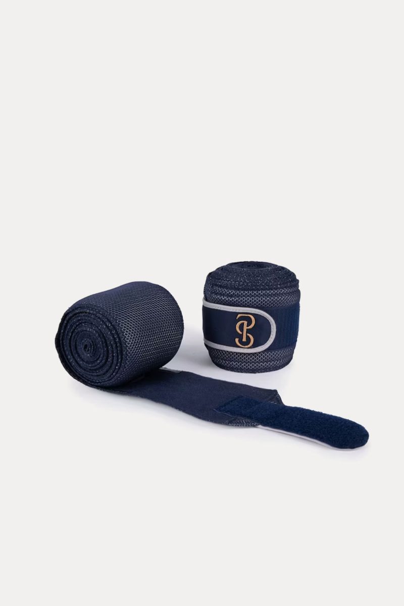 PS of Sweden, Airflow Mesh Pikétröjor 2-pack, Marinblå